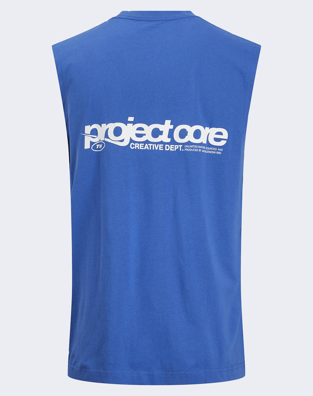 JACK&JONES JCOUNION PRINT TANK TOP JNR 12274576-Beaucoup Blue Blue φωτογραφία