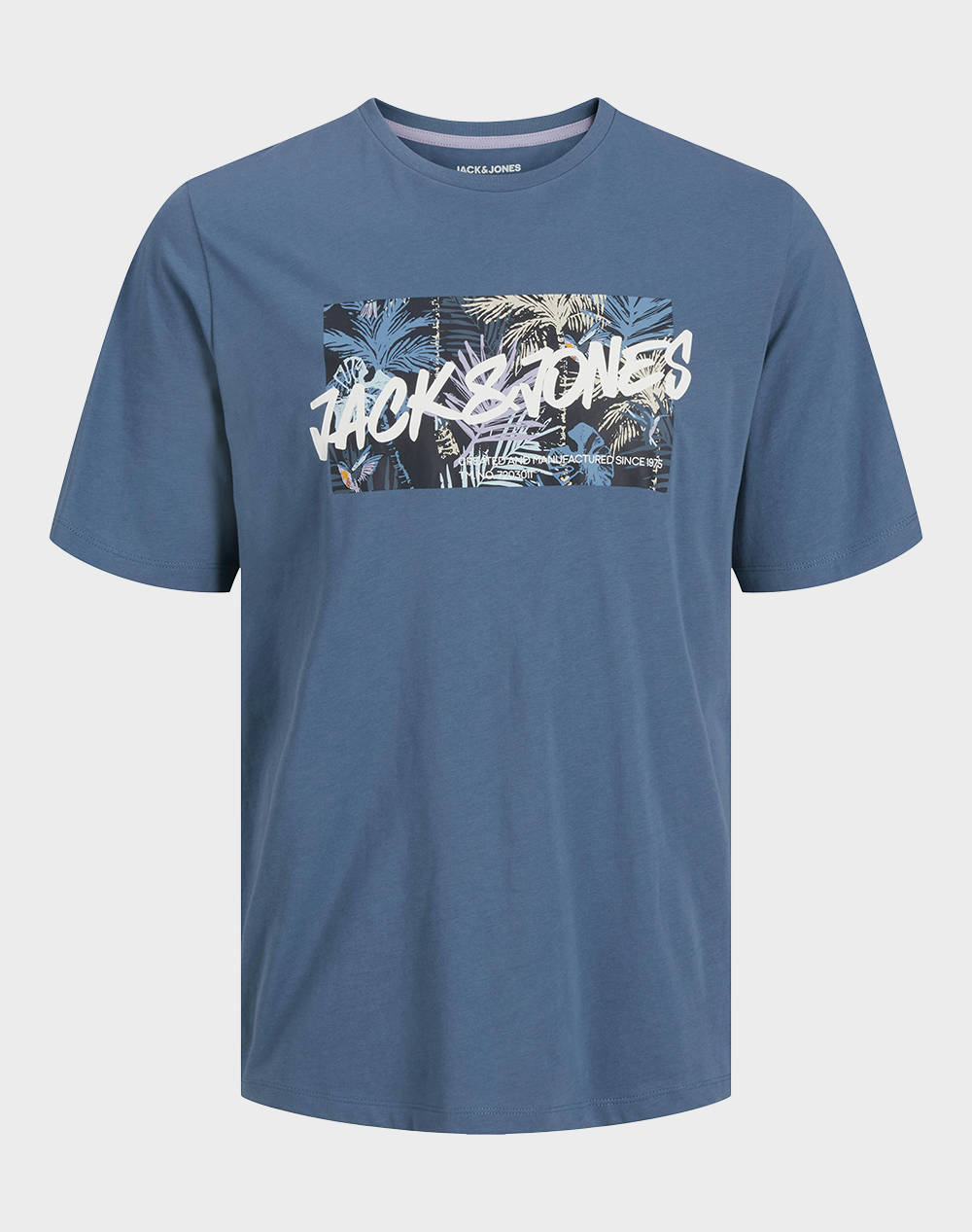 JACK&JONES JJHAWAII SHAPE TEE SS CREW NECK JNR 12269916-Oceanview OceanBlue