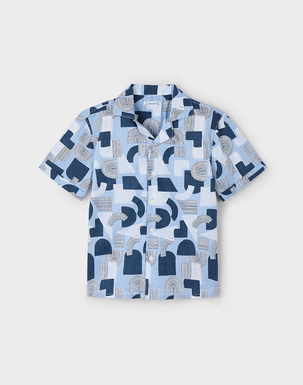 MAYORAL MAYORAL ΠΟΥΚΑΜΙΣΟ ΚΟΝΤΟΜΑΝΙΚΟ RESORT 03114-027 LightBlue