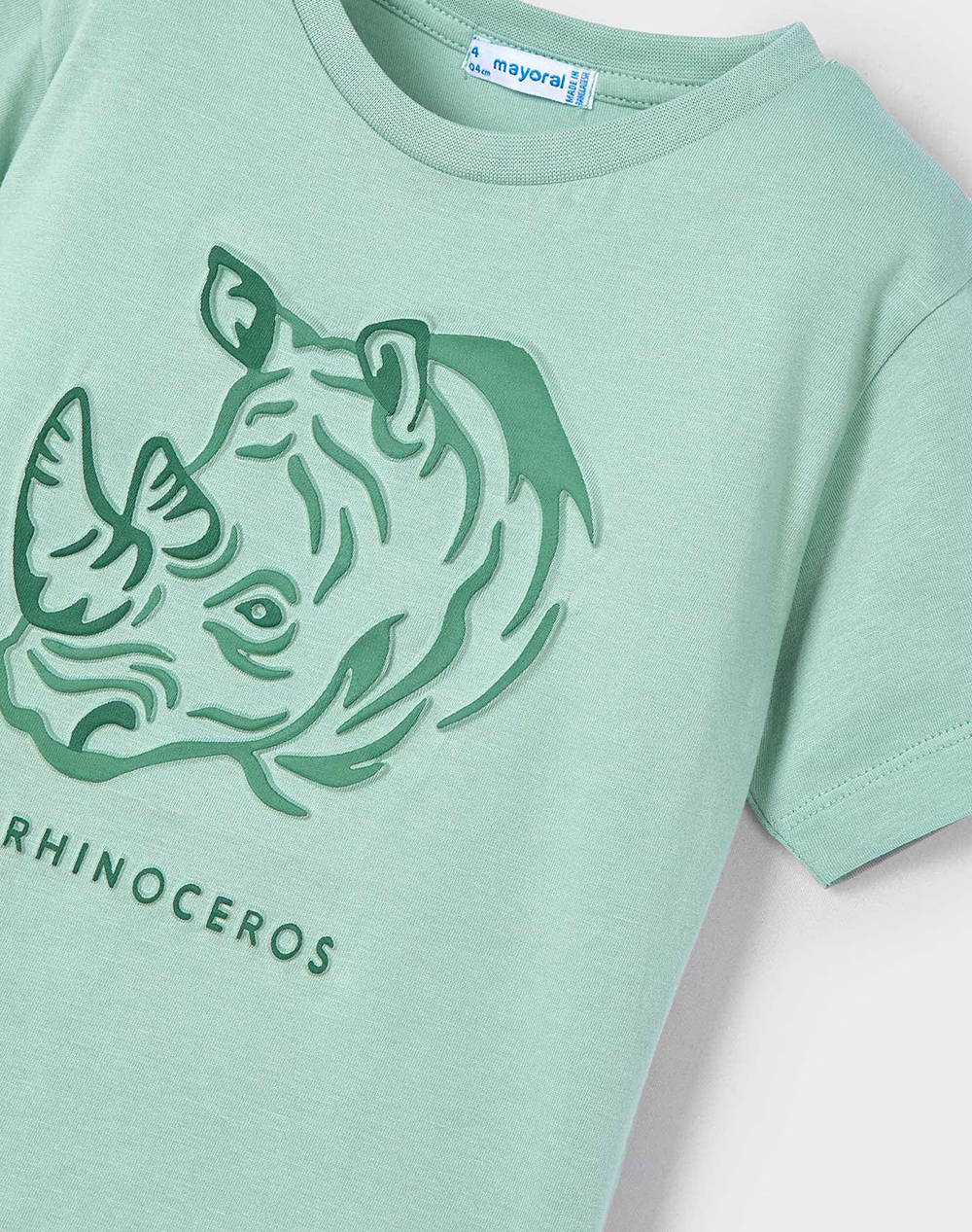 MAYORAL ΜΠΛΟΥΖΑ ΚΟΝΤ/ΚΗ ΑΝΑΓΛΥΦ"RHINO 03042-073 LightGreen φωτογραφία