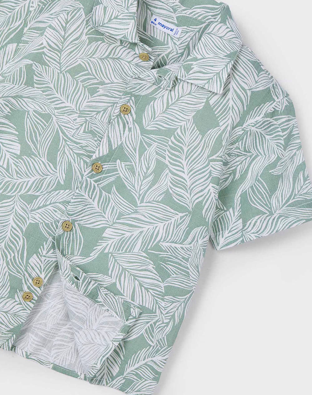 MAYORAL ΜΠΛΟΥΖΑ ΚΟΝΤ/ΚΗ ΓΑΖΑ ΣΤΑΜΠΩΤΗ 03115-082 Green φωτογραφία