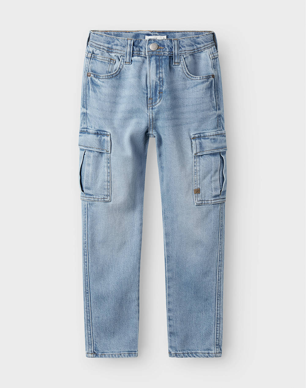 NAME IT NAME IT NKMSILAS TAP CARGO JEANS 6650-AZ NOOS 13237339-Light Blue Denim DenimLightBlue