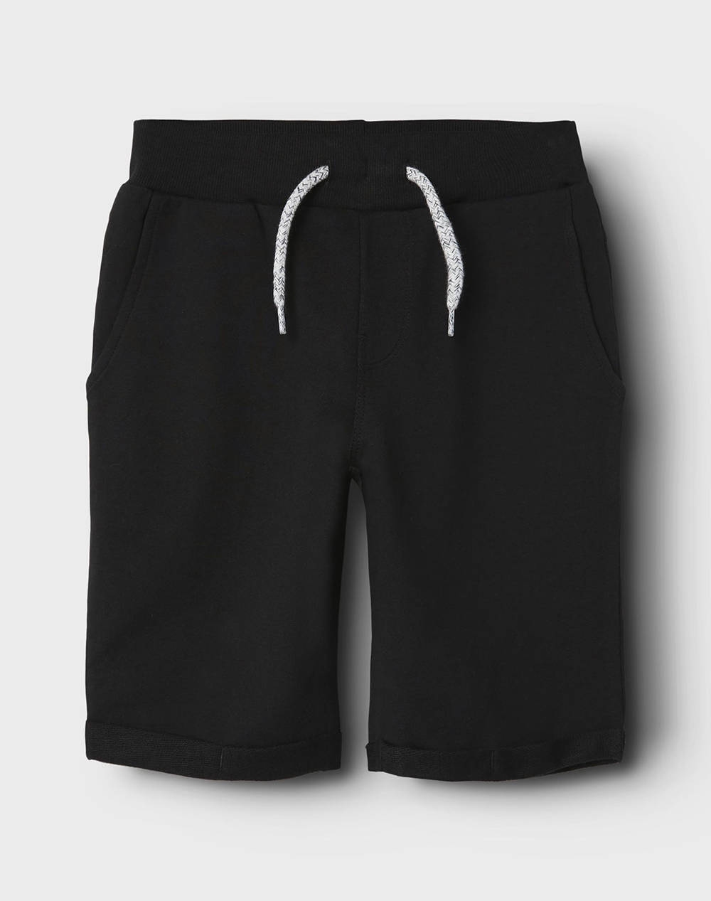 NAME IT NAME IT NKMVERMO LONG SWE SHORTS UNB F NOOS 13201050-BLACK Black