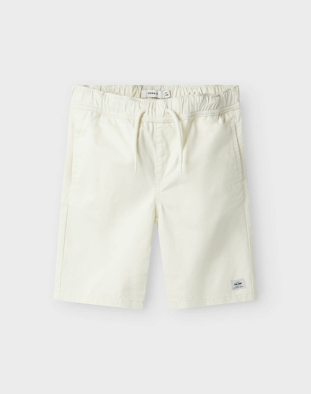 NAME IT NKMRYAN JOG L TWILL SHORTS 7001-TF NOOS 13240358-Cloud Dancer Ecru