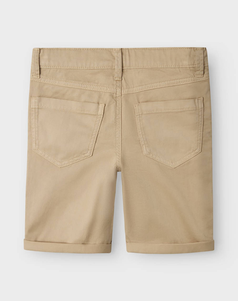 NAME IT NKMSILAS ISAK LSHORT TWI 3122-MF TB NOOS 13238085-Island Fossil Biege φωτογραφία