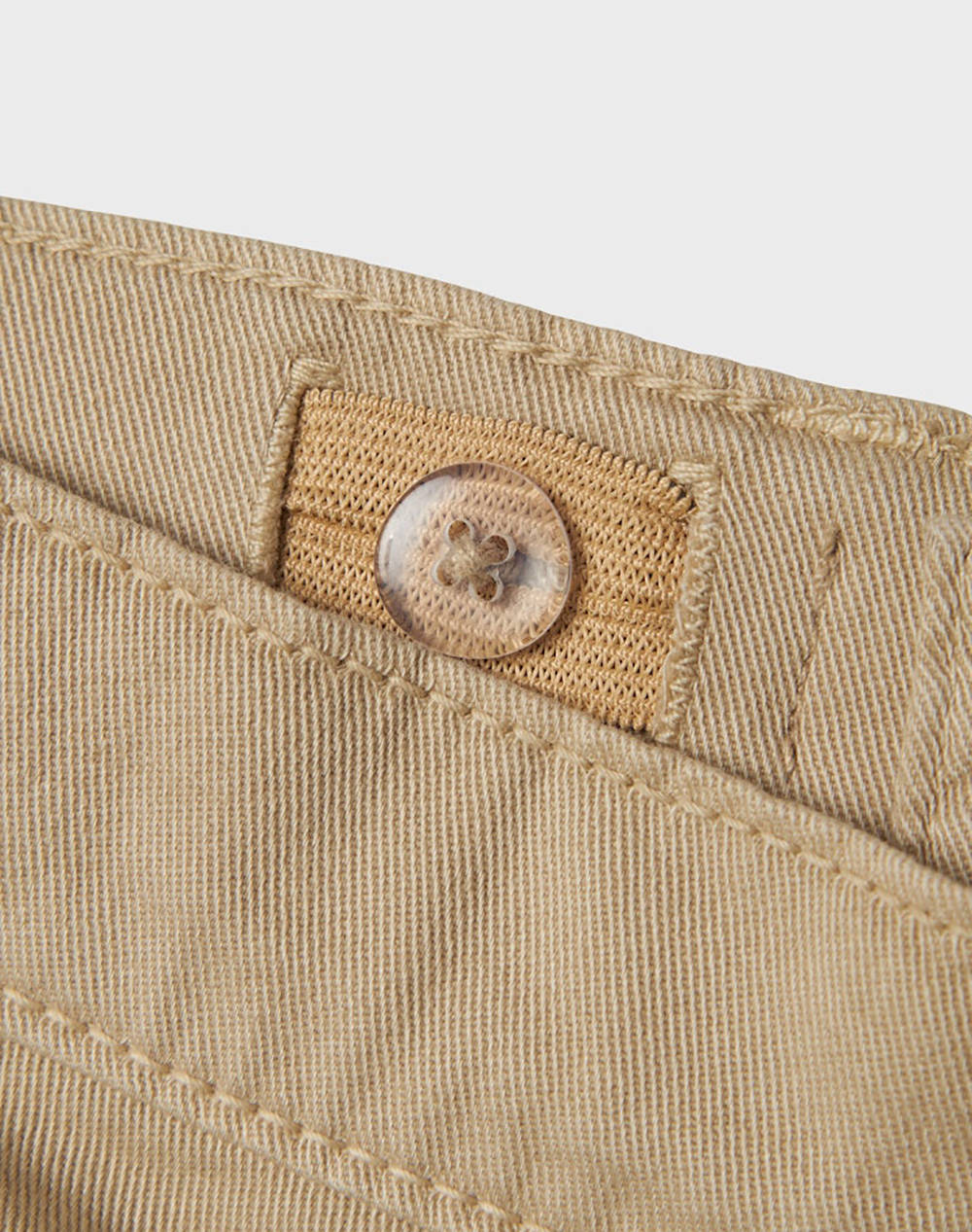 NAME IT NKMSILAS ISAK LSHORT TWI 3122-MF TB NOOS 13238085-Island Fossil Biege φωτογραφία