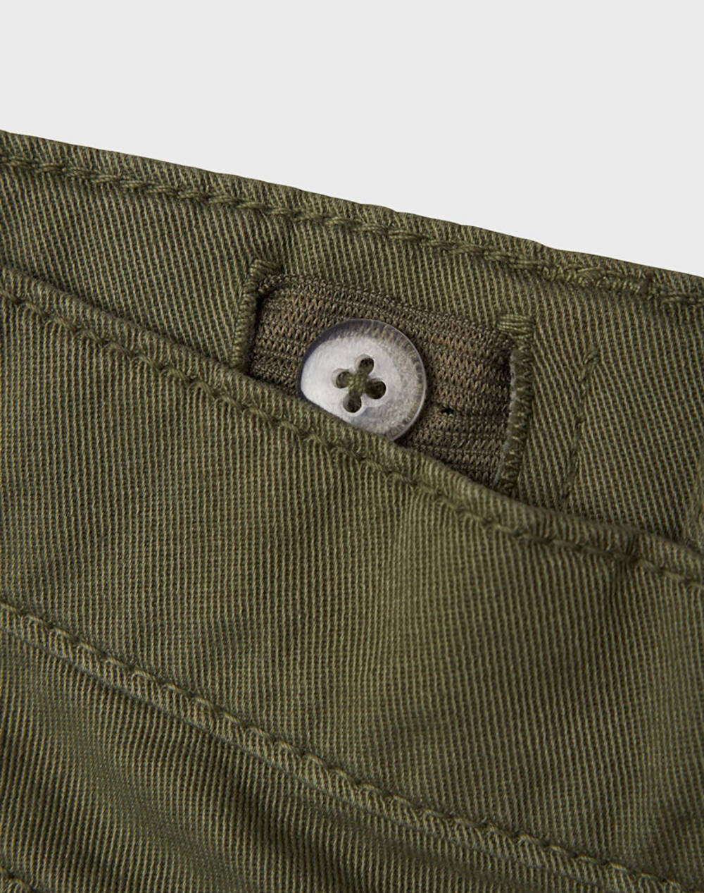 NAME IT NKMSILAS ISAK LSHORT TWI 3122-MF TB NOOS 13238085-Deep Lichen Green DarkOliveGreen φωτογραφία