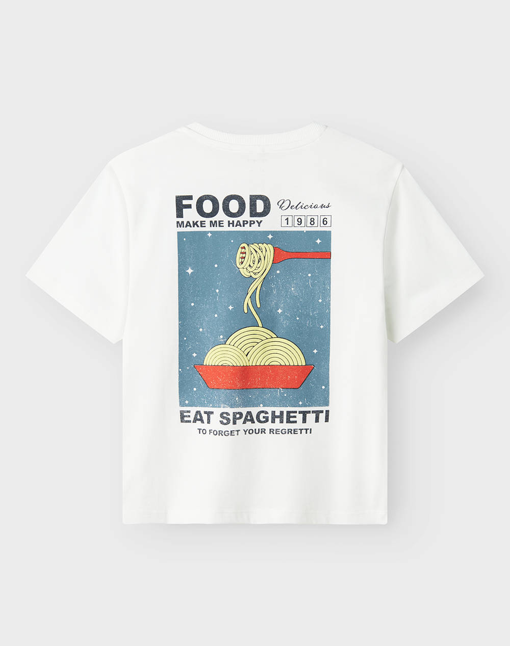 NAME IT NKMFONNOT SS NREG TOP BOX 13241232-Bright WhiteSPAGHETTI White φωτογραφία