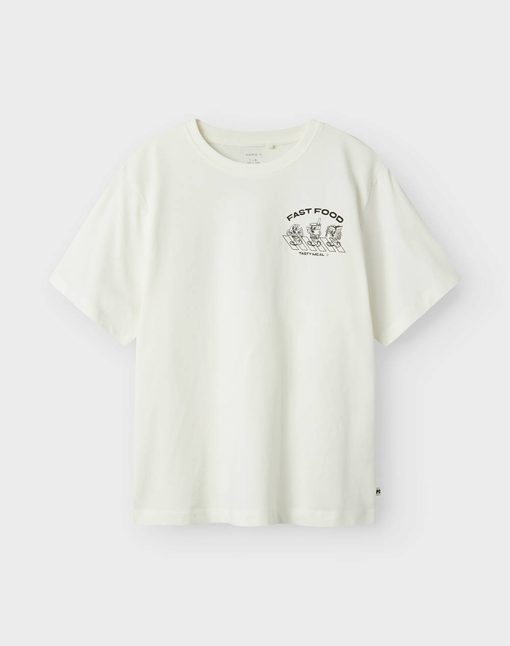 NAME IT NAME IT NKMTOBOBBI SS NREG TOP BOX 13238780-Cloud Dancer OffWhite