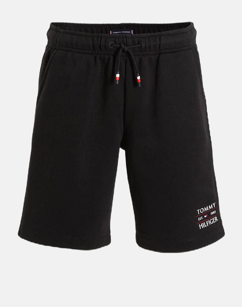 TOMMY HILFIGER TOMMY HILFIGER TOMMY FLAG HILFIGER SWEATSHORT KB0KB09481-8Y-16Y-BDS Black