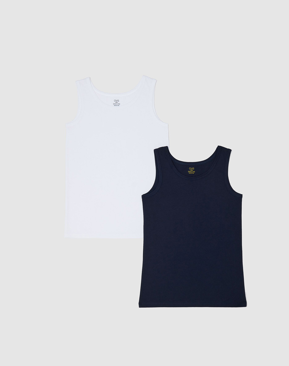 OVS OVS PK 2 VST 10/15 S/L JERSEY 2267661-NAVY BLUE/WHITE Multi