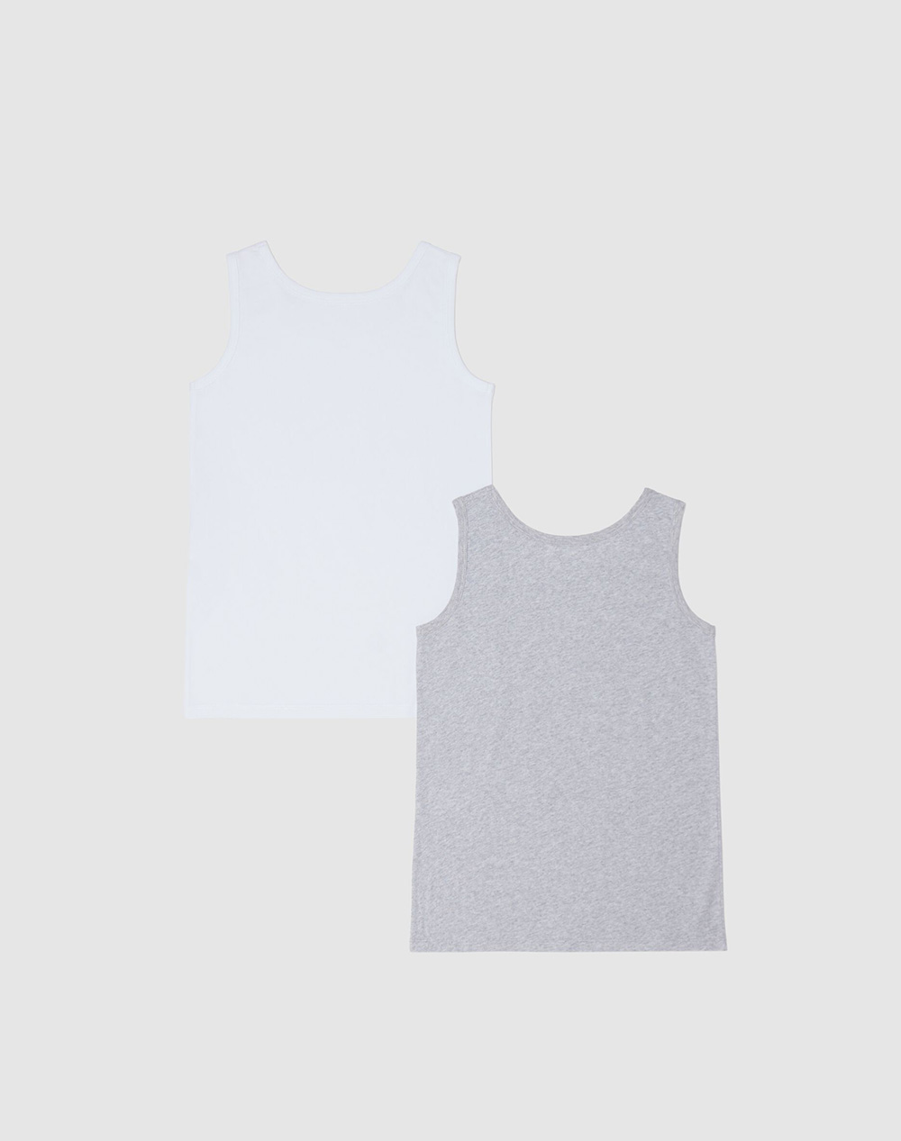 OVS PK 2 VST 10/15 S/L JERSEY 2267664-WHITE/GREY Multi φωτογραφία