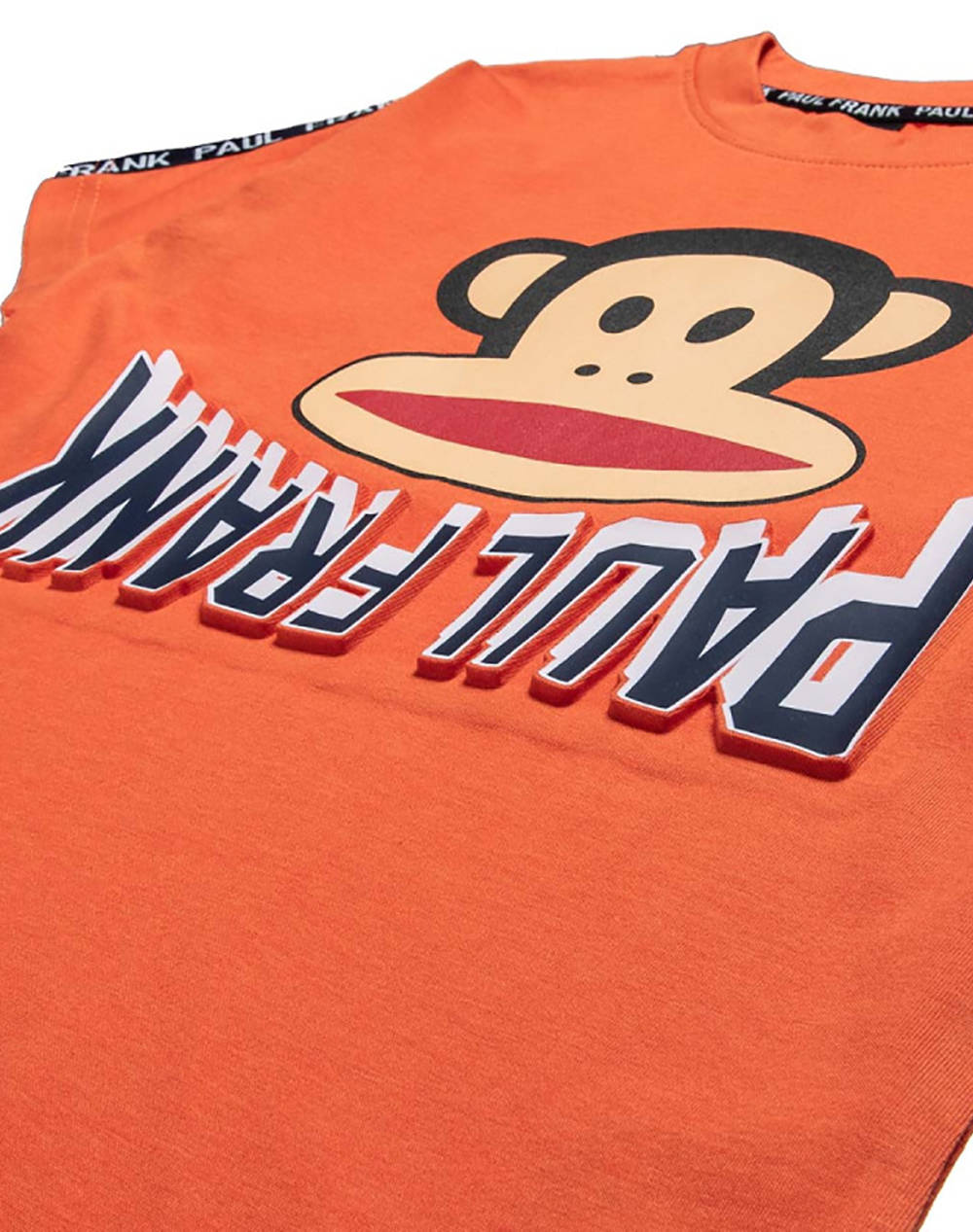 Alouette Μπλούζα Paul Frank 00152001-0011 Orange παιδικά Αγόρι ρούχα μπλούζες Politikos Shop Πολιτικός
