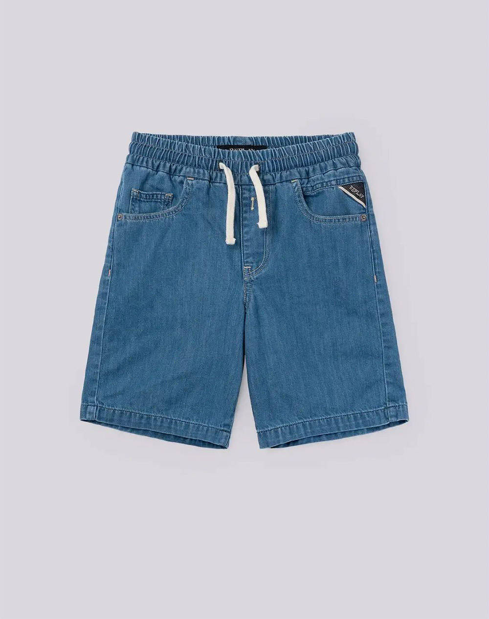 REPLAY REPLAY Κοντό παντελόνι SB9546.050.896 298-010 DenimLightBlue
