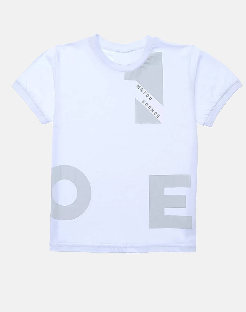 MATOU MATOU ΜΠΛΟΥΖΑ ΠΑΙΔΙΚΟ BOY 1GS25-MFA5170-WHITE White