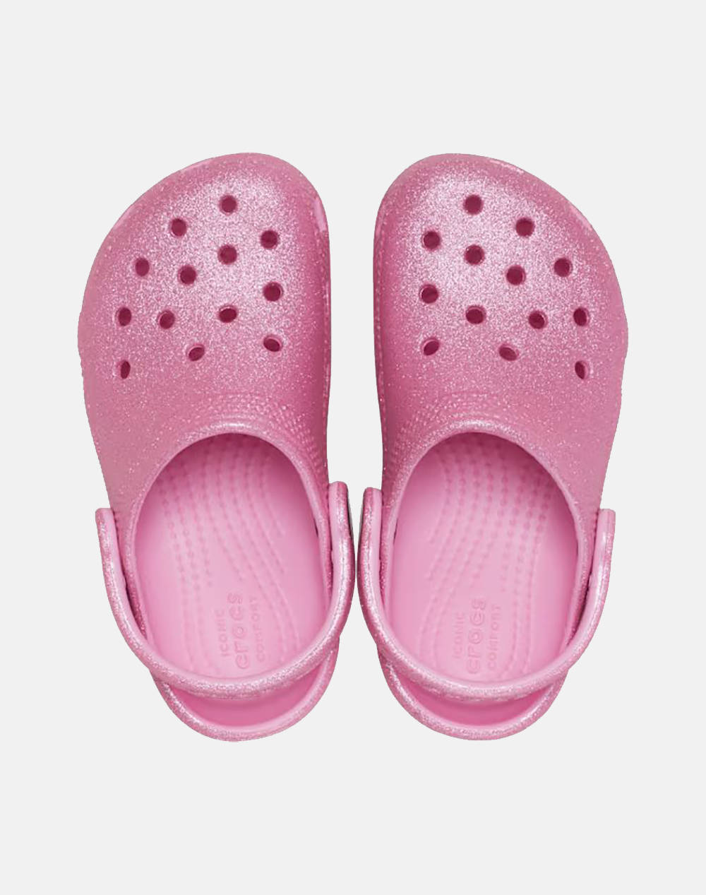 CROCS Classic Glitter Clog T 206992-6XE RoseGold φωτογραφία