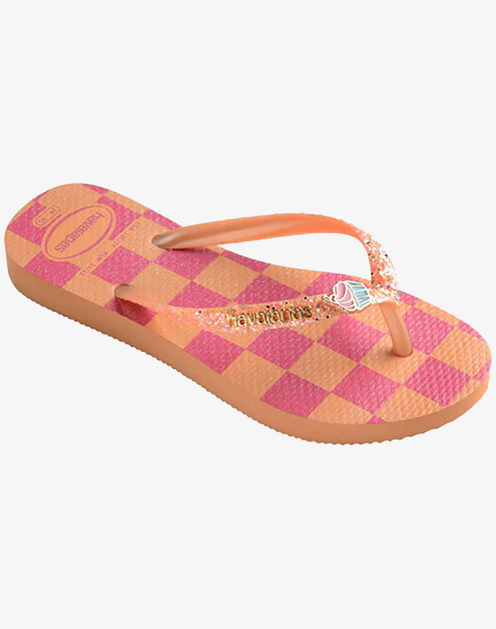 HAVAIANAS KIDS SLIM GLITTER TRENDY 4146976-0027 LightOrange φωτογραφία