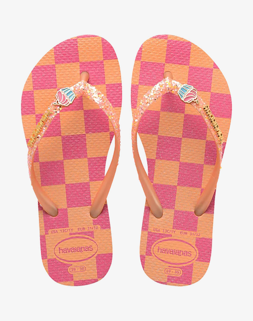 HAVAIANAS KIDS SLIM GLITTER TRENDY 4146976-0027 LightOrange φωτογραφία