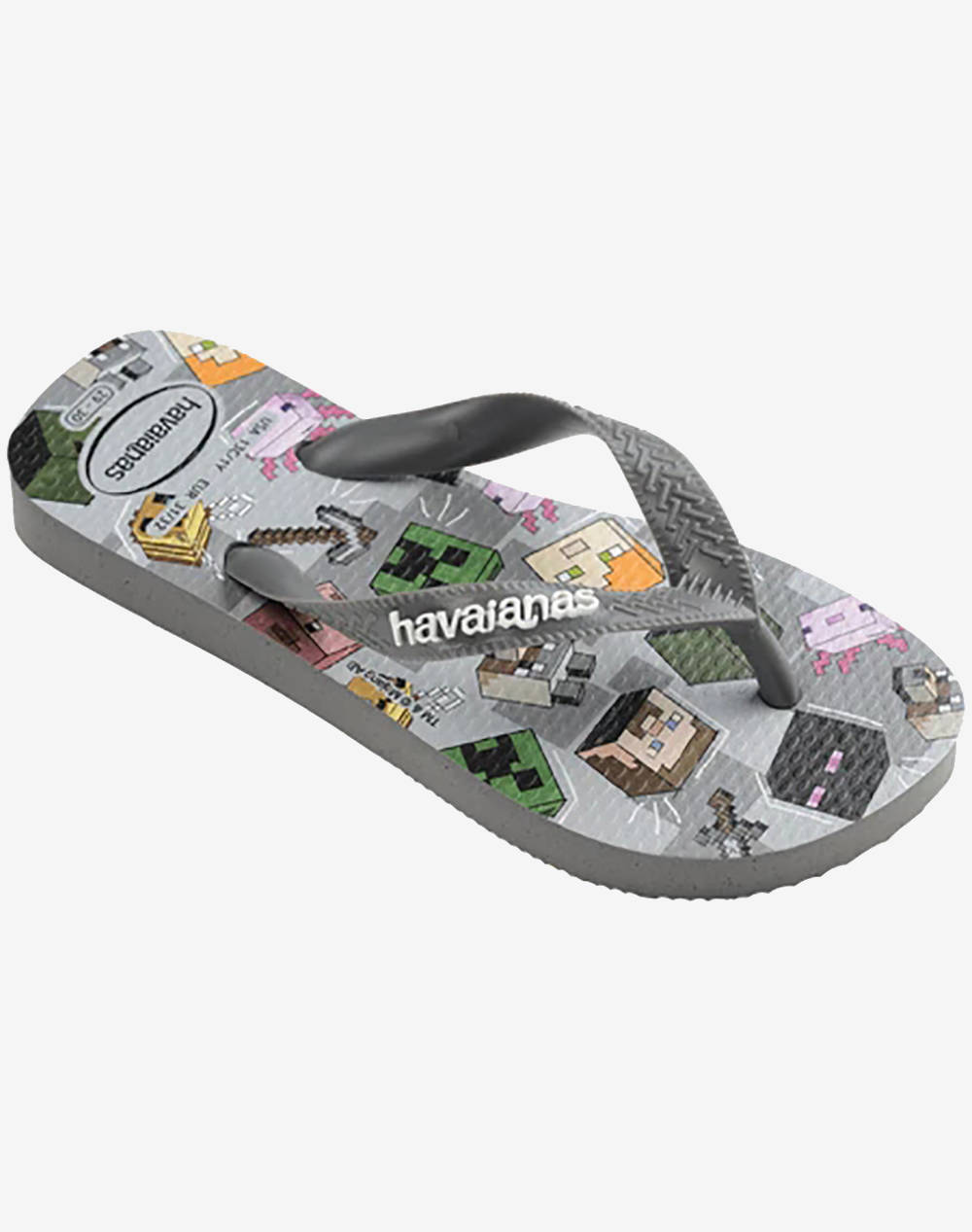 HAVAIANAS KIDS MINECRAFT 4145125-5178 Gray φωτογραφία