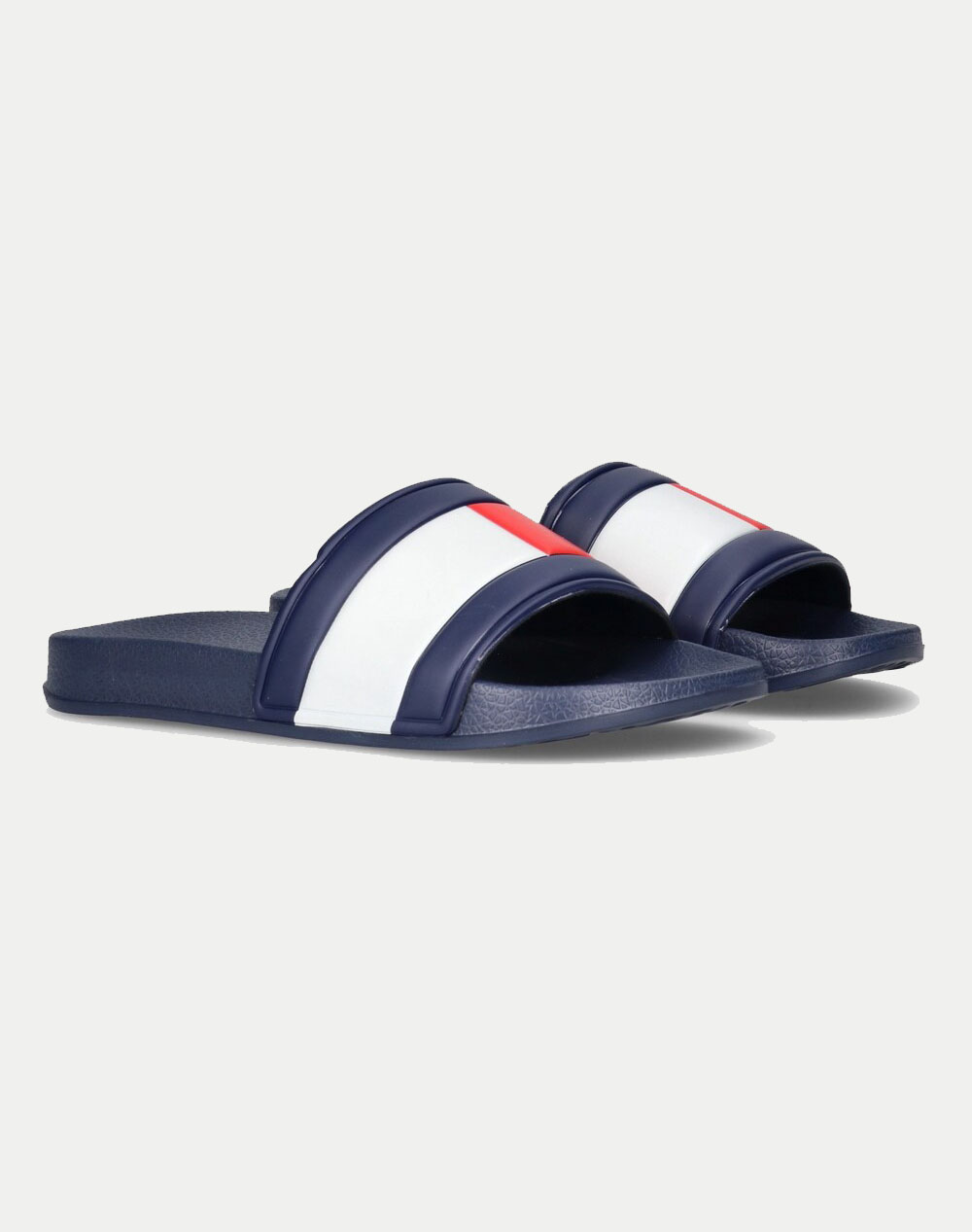 TOMMY HILFIGER FLAG PRINT POOL SLIDE T3X0-33915-1172-35-41-800 Blue φωτογραφία
