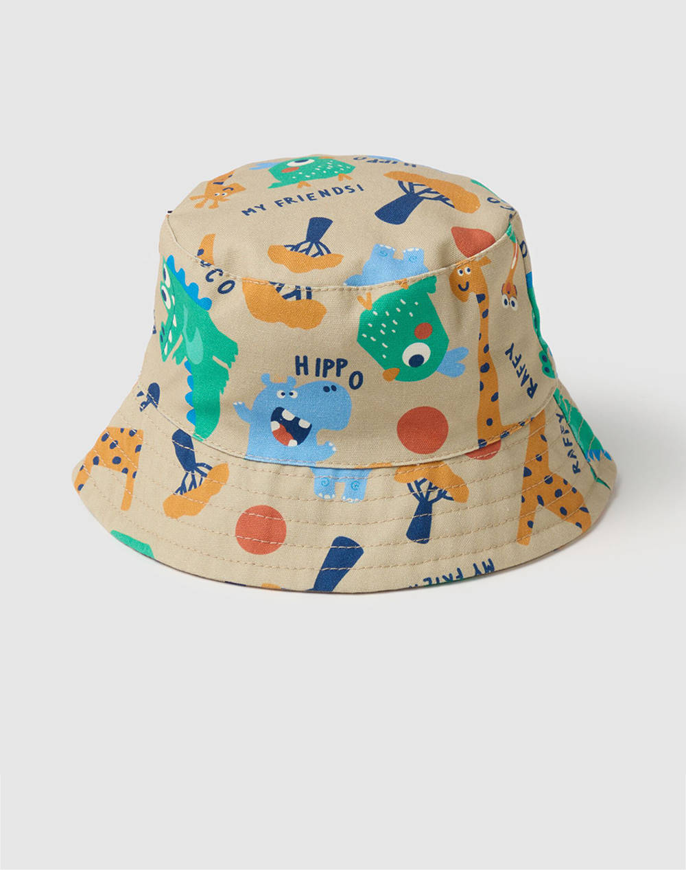 OVS SP BUCKET HAT CANVAS 2361654-WARM SAND Multi φωτογραφία