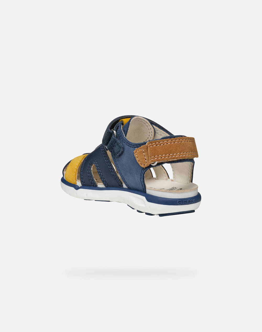 GEOX B S.DELHI B. A - WAX.LEA+SUEDE B354LA0CL22C4P2G 20-23-C4P2G NavyBlue φωτογραφία