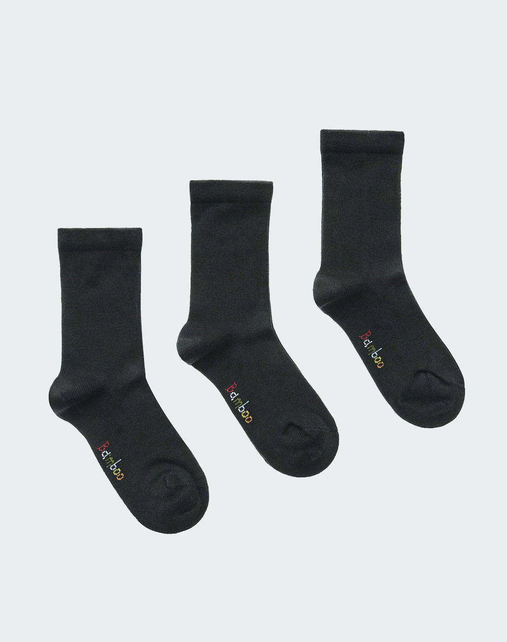 WALK WALK ΠΑΙΔΙΚΕΣ ΚΑΛΤΣΕΣ BAMBOO ΣΕΤ 3 ΖΕΥΓΗ W1810-3-020202/ΜΑΥΡΟ Black