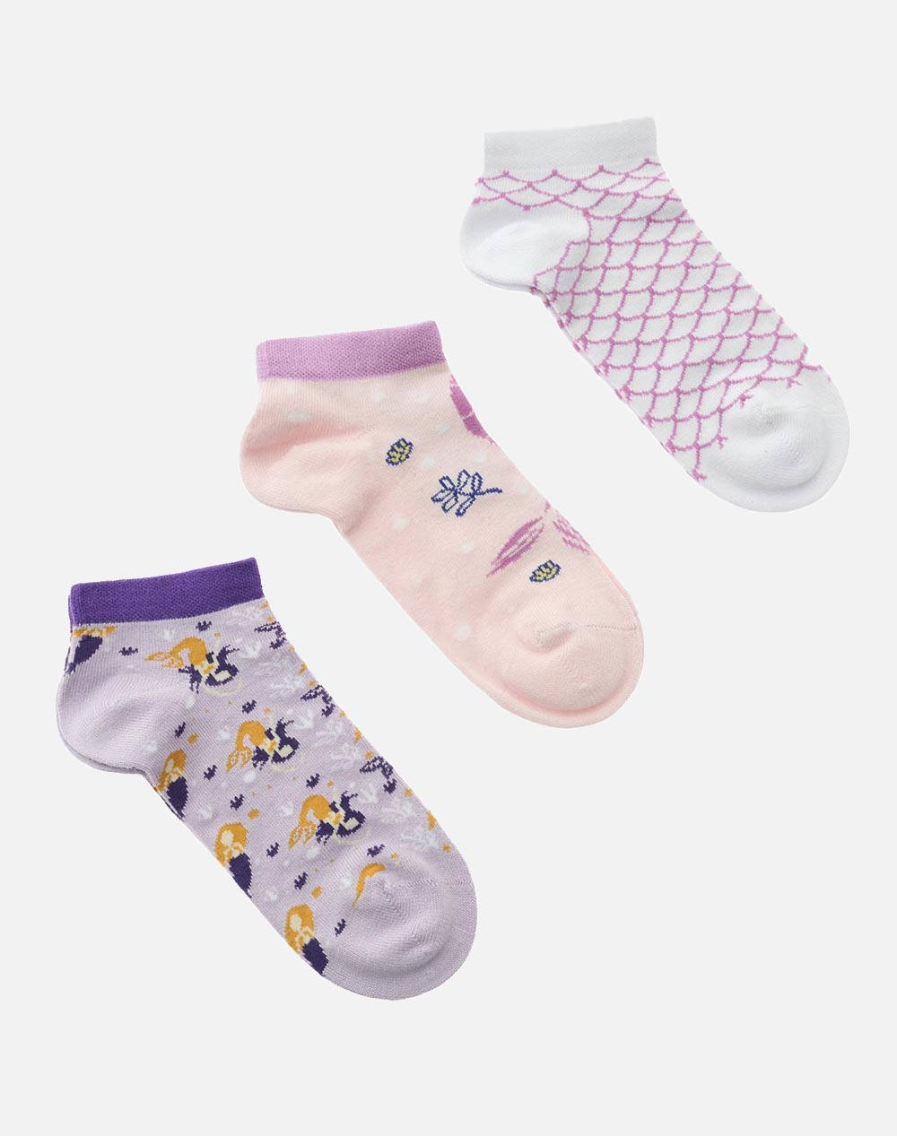 WALK WALK ΠΑΙΔΙΚΕΣ ΚΑΛΤΣΕΣ BAMBOO ΚΟΦΤΕΣ ΜΕ ΣΧΕΔΙΟ ΣΕΤ 3 ΖΕΥΓΗ W1836-1-MULTI Multi