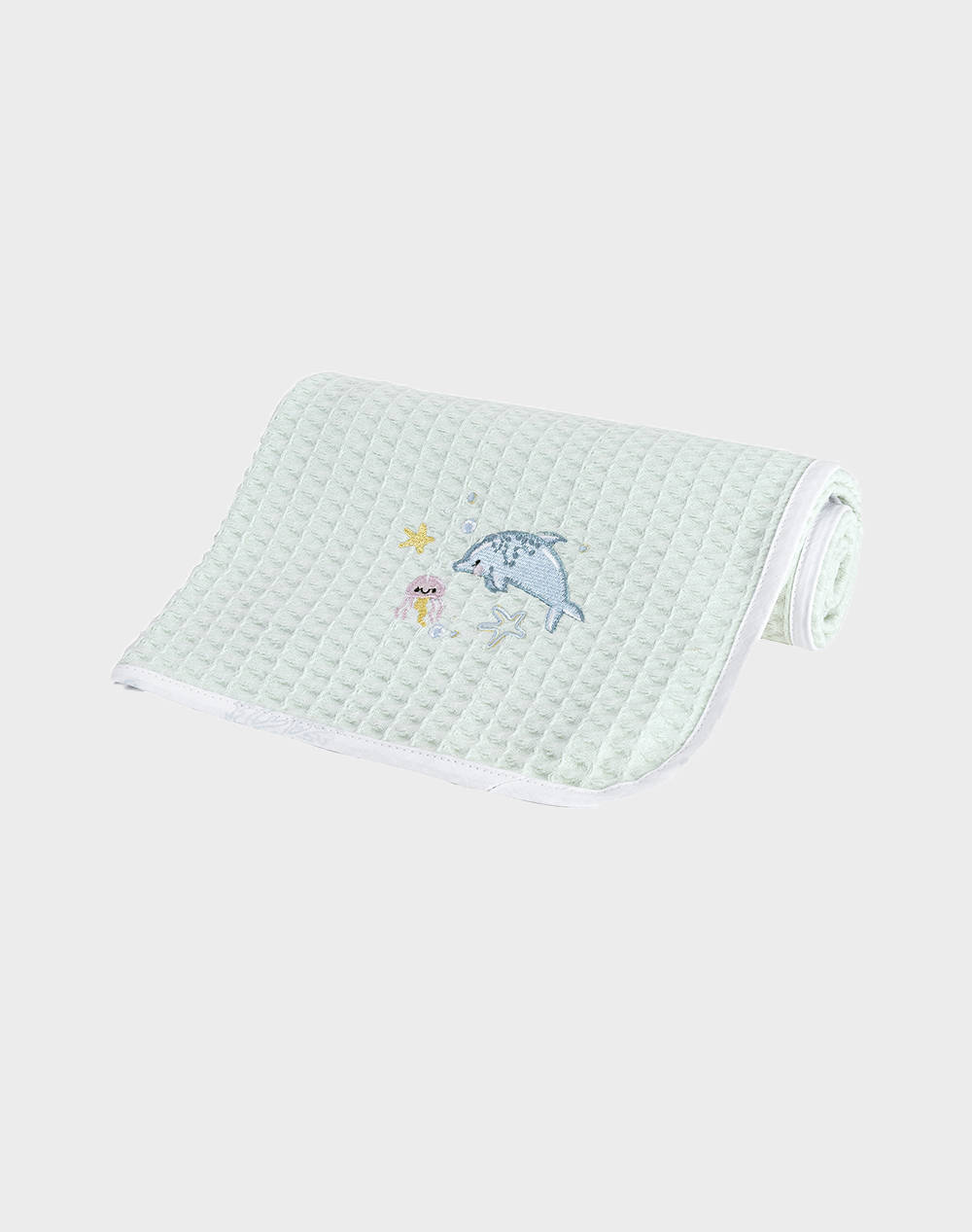 NIMA HOME NIMA Κουβέρτα Πικέ - Sea Love (Διαστάσεις: 80x110εκ.) N34999