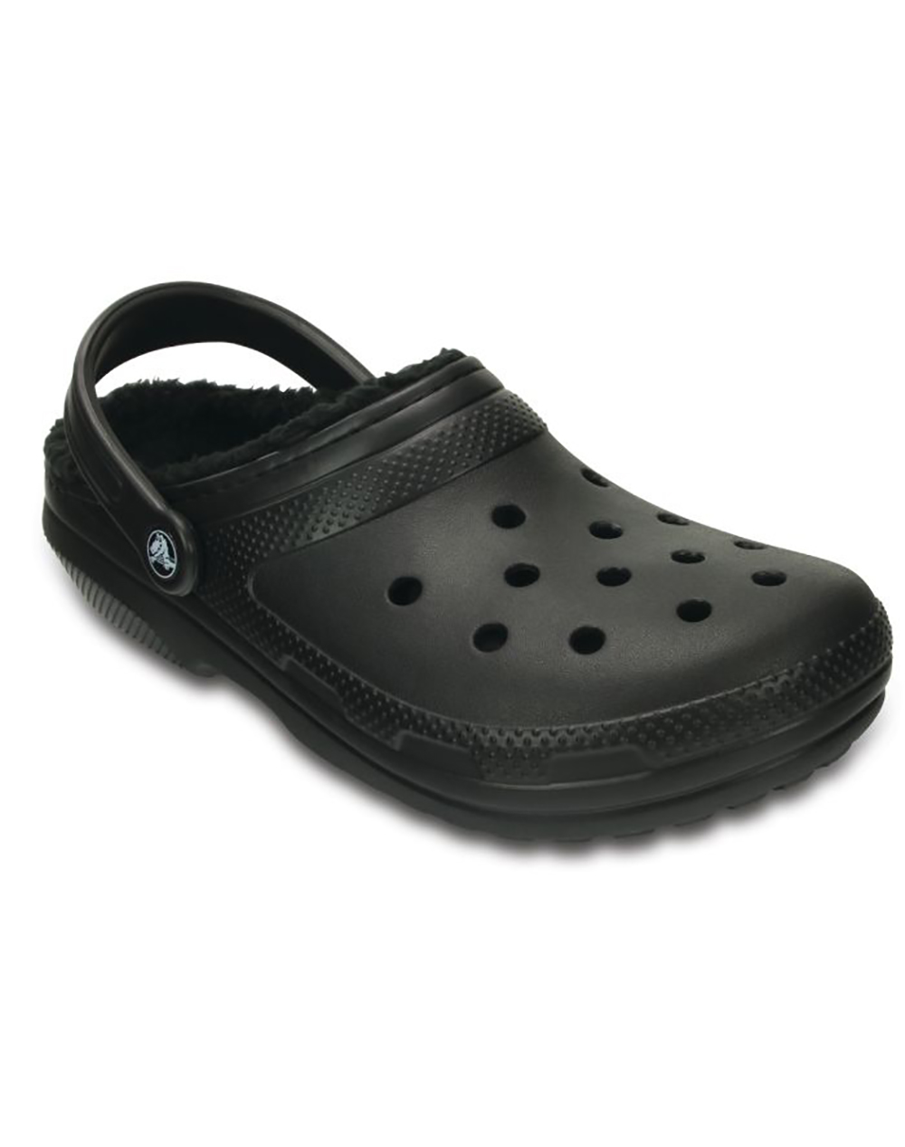CROCS Classic Lined Clog 203591-060 TotalBlack φωτογραφία