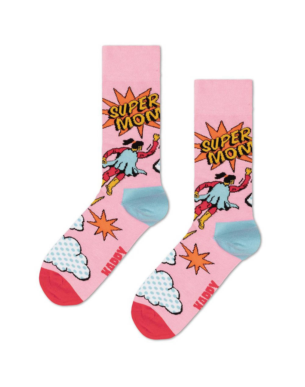 HAPPY SOCKS HAPPY SOCKS Flying Super Mom Sock P005317-1000 Multi