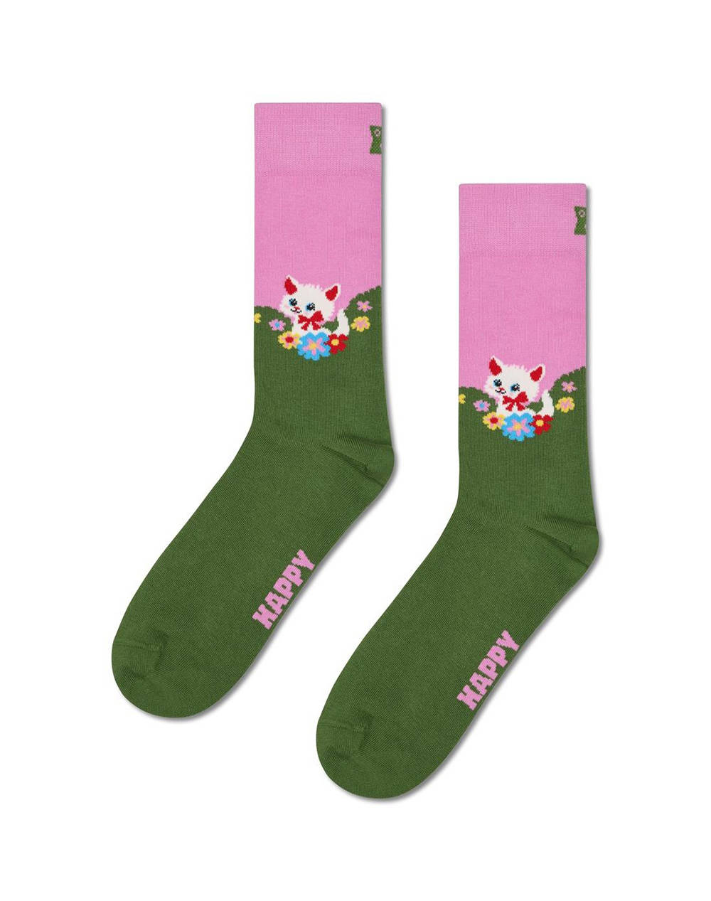HAPPY SOCKS HAPPY SOCKS Kitten And Flowers Sock P003188-1000 Multi