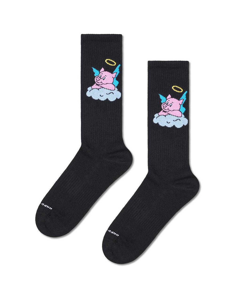 HAPPY SOCKS Good Pig Sneaker Sock P004131-1000 Multi