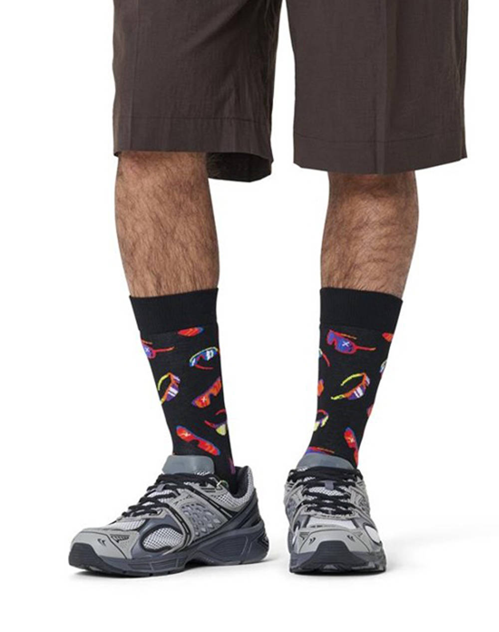 HAPPY SOCKS Glasses Sock P003206-1000 Multi φωτογραφία