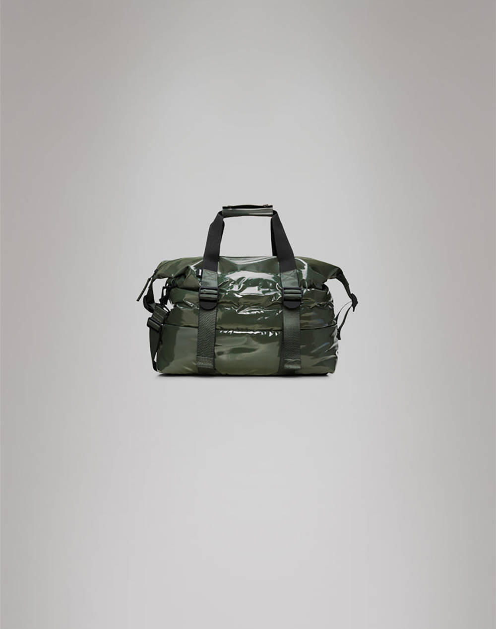 RAINS RAINS Puffer Mix Weekend Bag Small W3 (Διαστάσεις: 27 x 26 x 52εκ.) 14060-127 Green