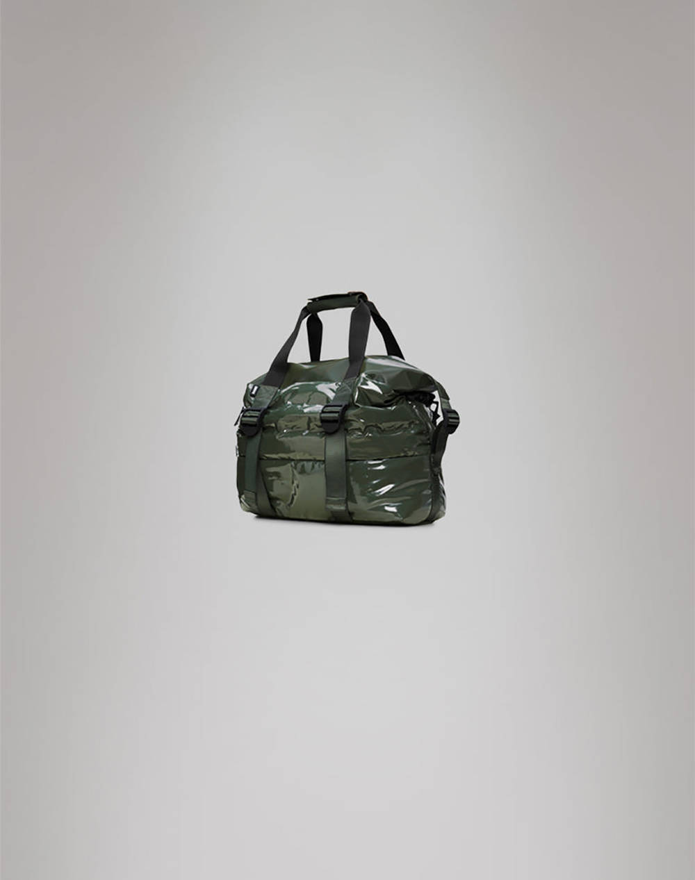 RAINS Puffer Mix Weekend Bag Small W3 (Διαστάσεις: 27 x 26 x 52εκ.) 14060-127 Green φωτογραφία
