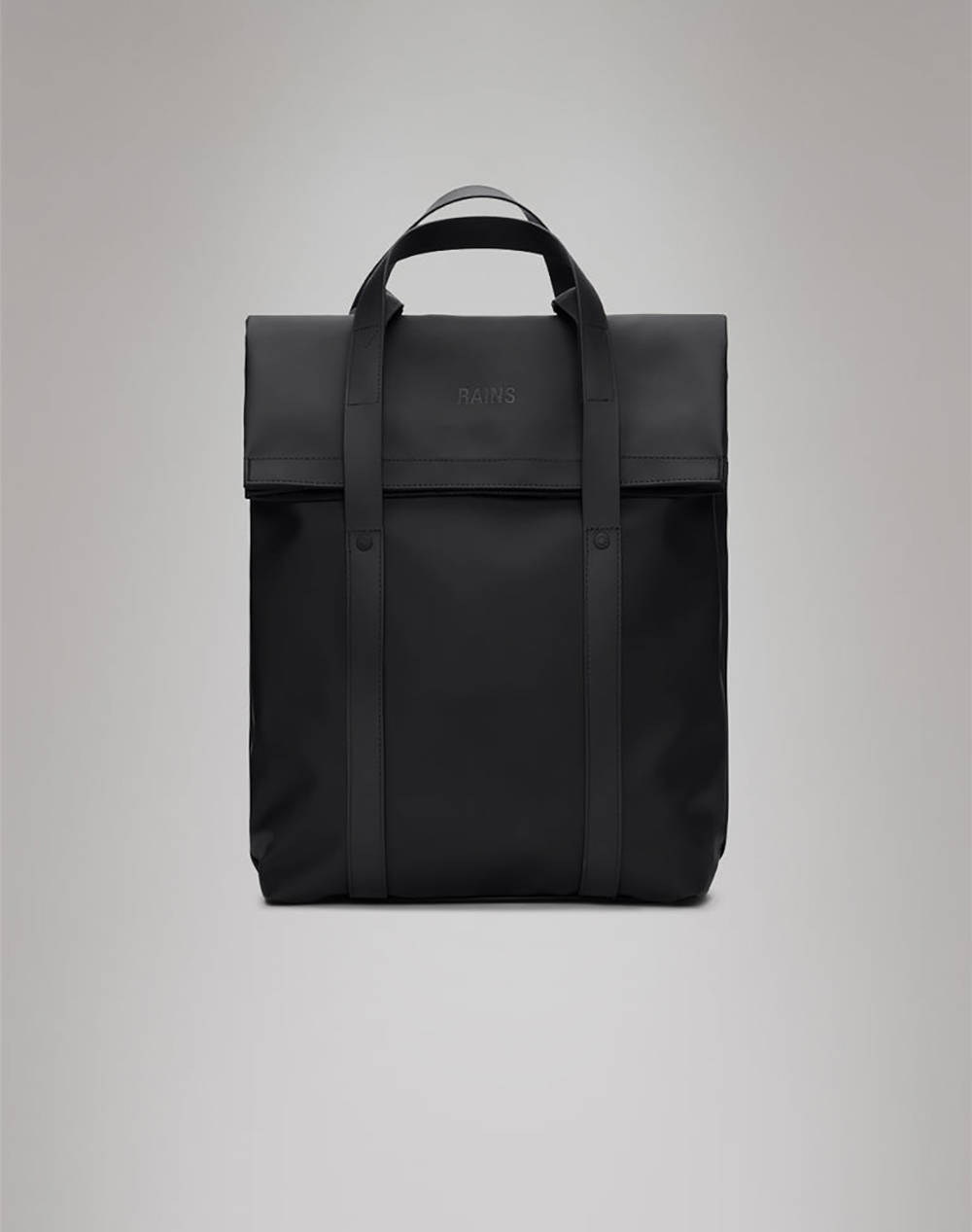 RAINS RAINS 2 Way Tote Backpack W3 (Διαστάσεις: 58 x 12 x 33εκ.) 12940-01 Black