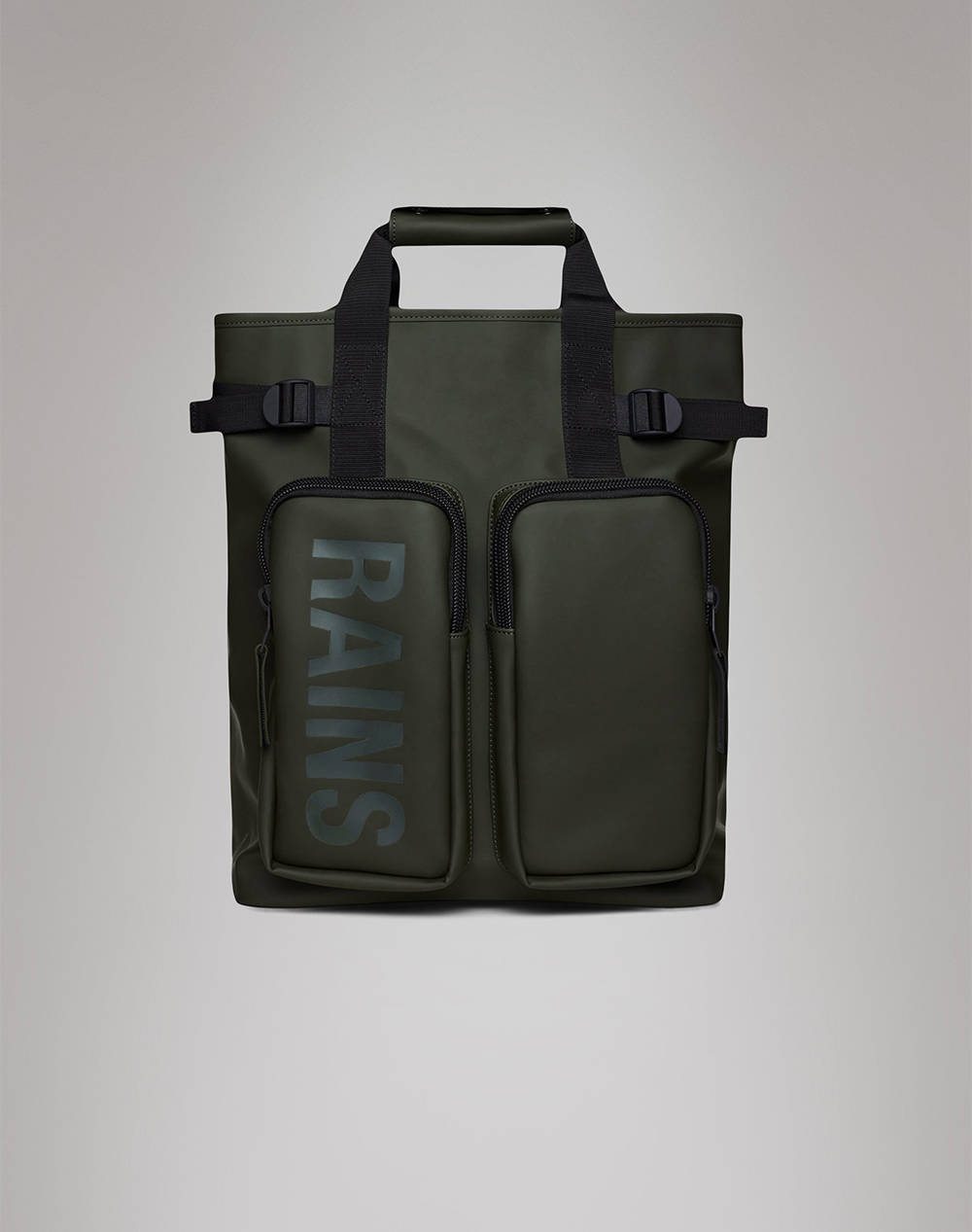 RAINS RAINS Texel Tote Backpack W3 (Διαστάσεις: 40 x 12.5 x 31εκ.) 14240-03 Green