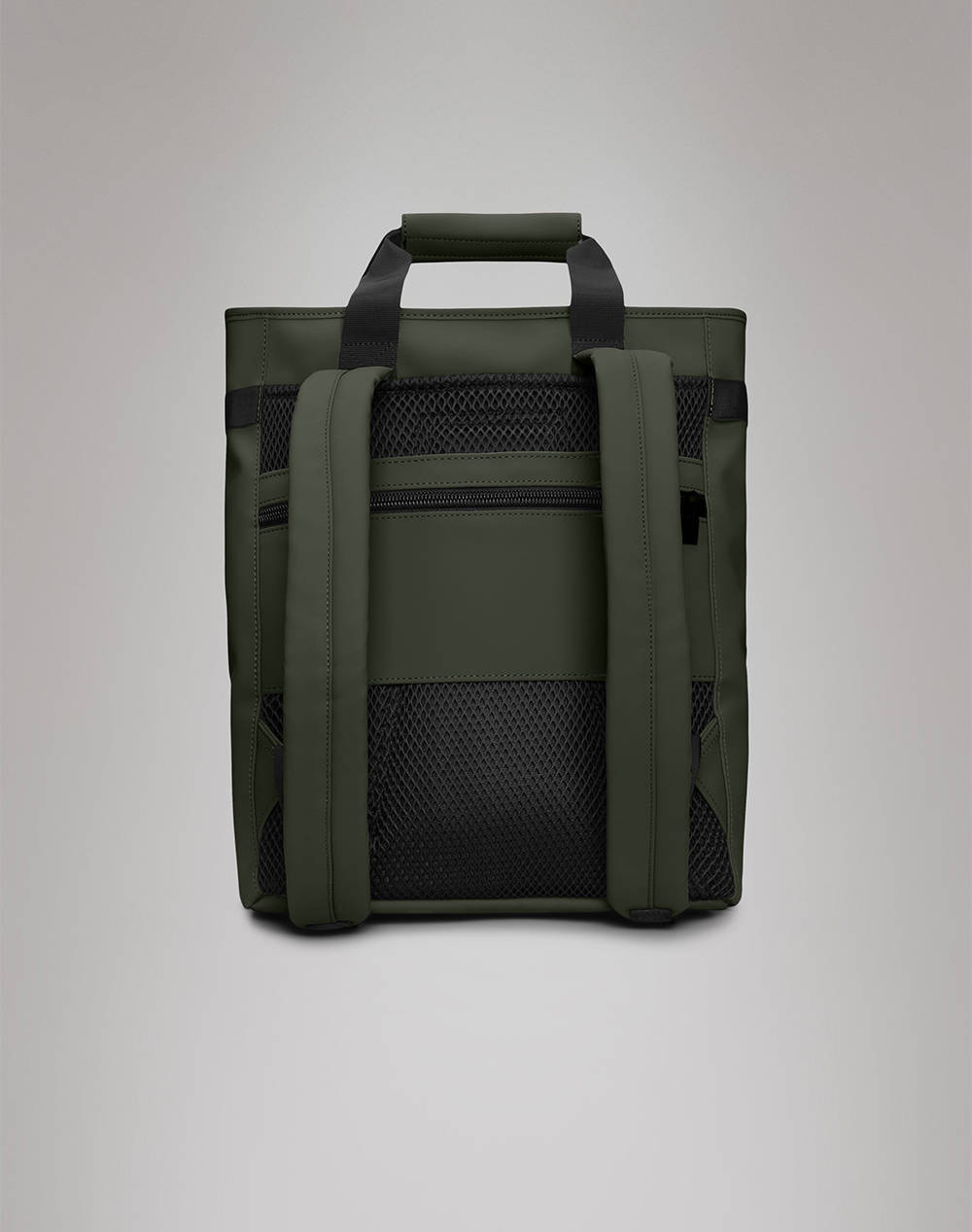 RAINS Texel Tote Backpack W3 (Διαστάσεις: 40 x 12.5 x 31εκ.) 14240-03 Green φωτογραφία