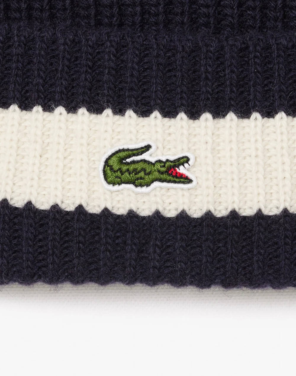 LACOSTE ΚΑΠΕΛΟ KNITTED CAP 3RB9883-HHW DarkBlue φωτογραφία