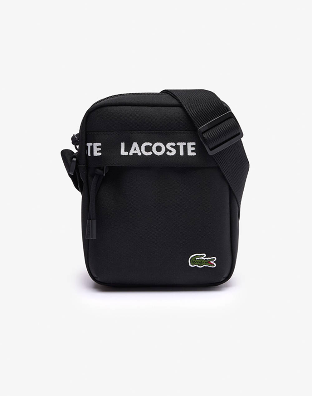 LACOSTE LACOSTE ΤΣΑΝΤΑ CROSSOVER BAG (Διαστάσεις: 16.5 x 21 x 7εκ.) 3NU4686NZ-N37 Black