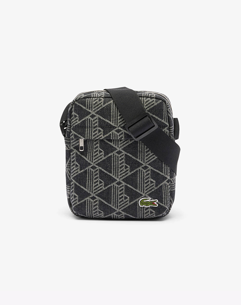 LACOSTE LACOSTE ΤΣΑΝΤΑ CROSSOVER BAG (Διαστάσεις: 16 x 6 x 20.5εκ.) 3NU4869NZ-R33 Gray