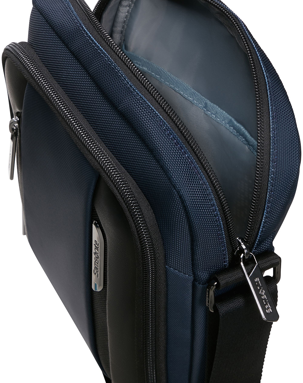Samsonite Τσάντα Ωμου Spectrolite4 0 Sacks 158115-Sm1090-Sm1090 Darkblue ανδρικά αξεσουάρ τσάντες Politikos Shop Πολιτικός