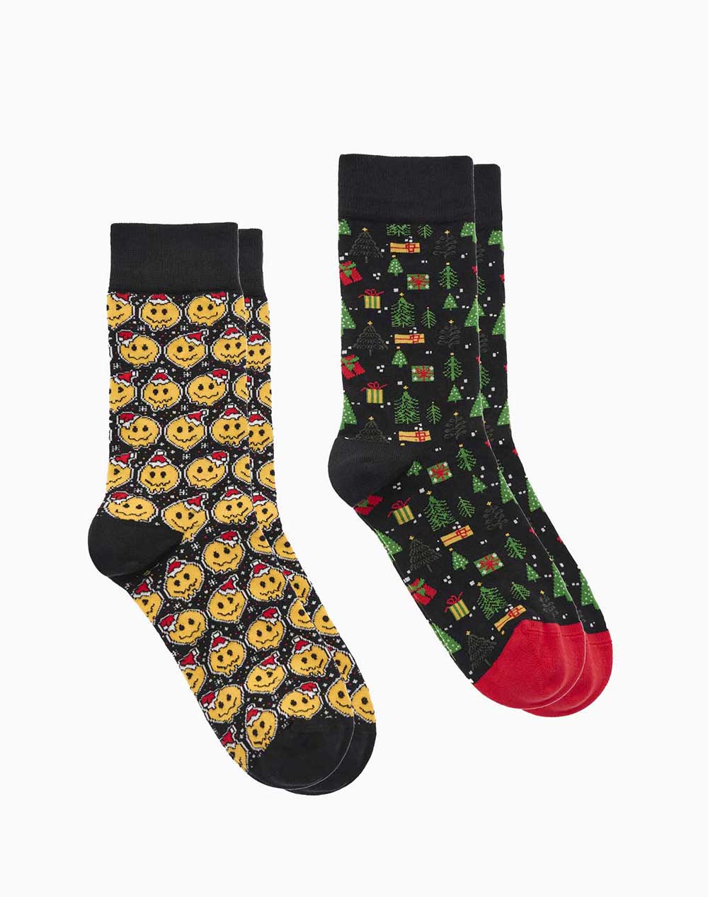 WALK UNISEX X-MAS ΚΑΛΤΣΕΣ BAMBOO 2 ΖΕΥΓΗ CHR-32-MULTI/MULTICOLOUR Multi