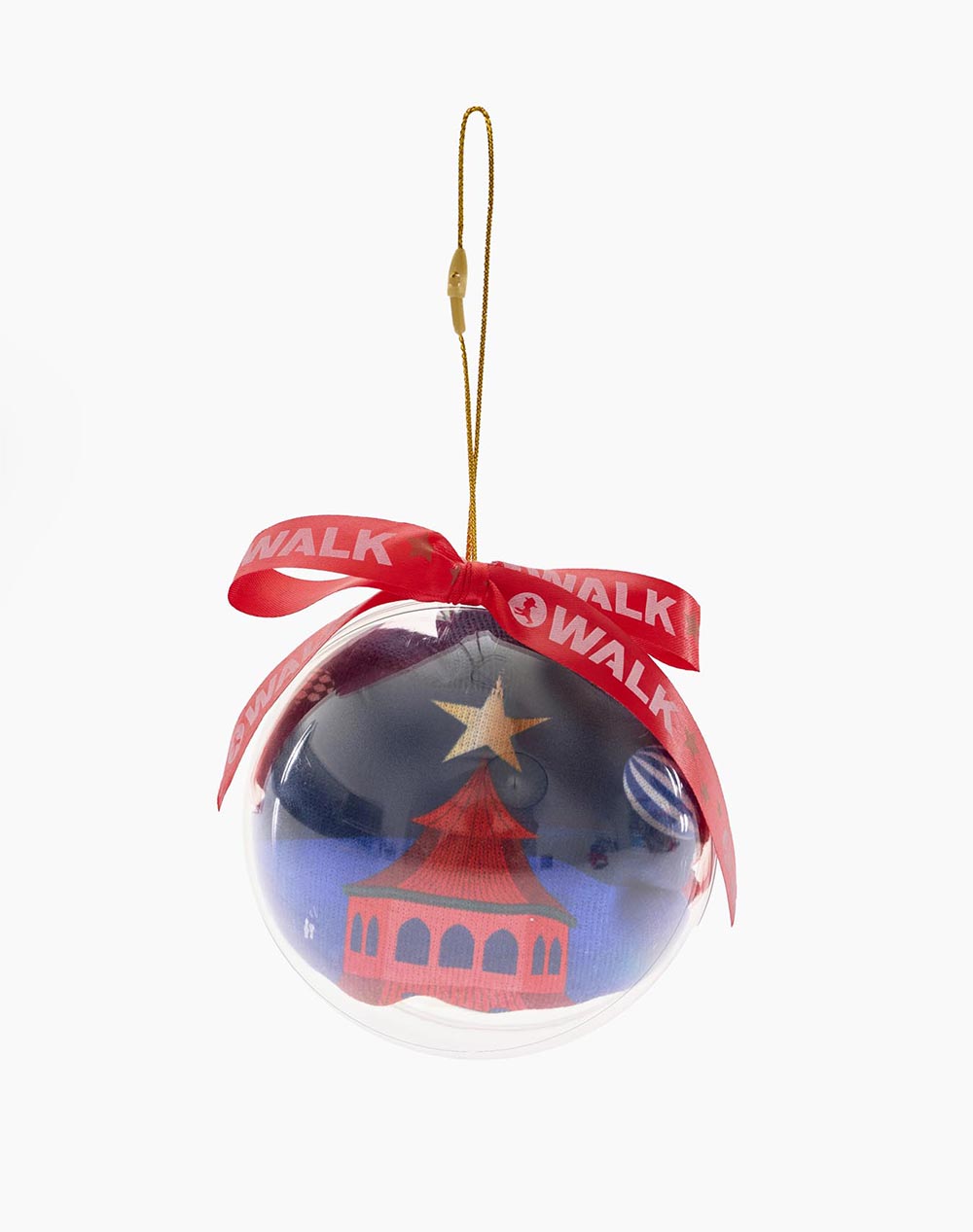 WALK UNISEX X-MAS PRINTED ΚΑΛΤΣΕΣ CHR-35-MULTI/MULTICOLOUR Multi φωτογραφία