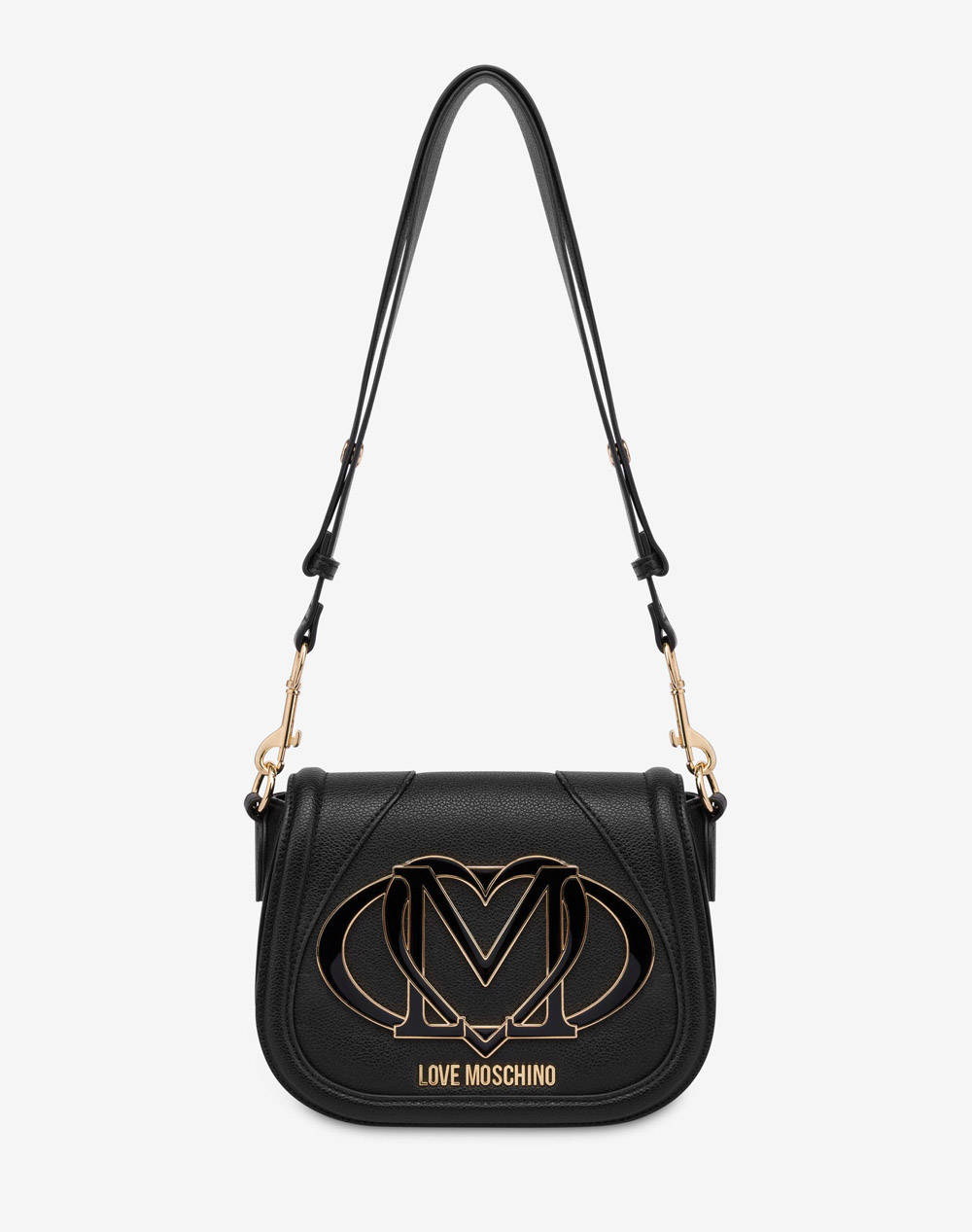 LOVE MOSCHINO ΤΣΑΝΤΑ (Διαστάσεις: 22 x 16 x 6.5εκ.) JC4007PP1NLG0-000 Black