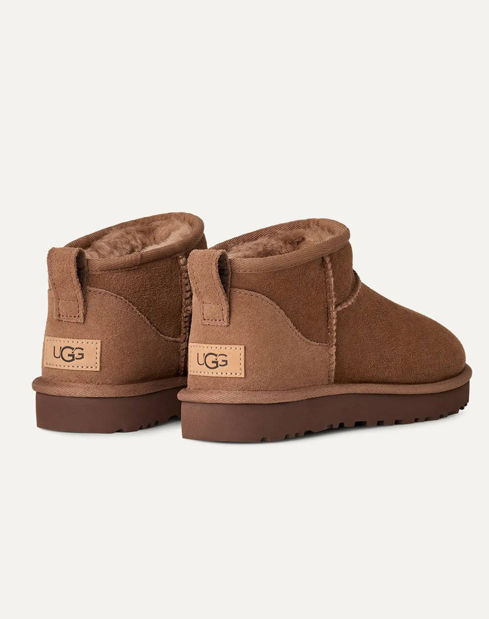 Ugg Classic Ultra Mini 1116109-Ryk Brown Γυναικεία παπούτσια Μπότες Μποτακια Politikos Shop Πολιτικός