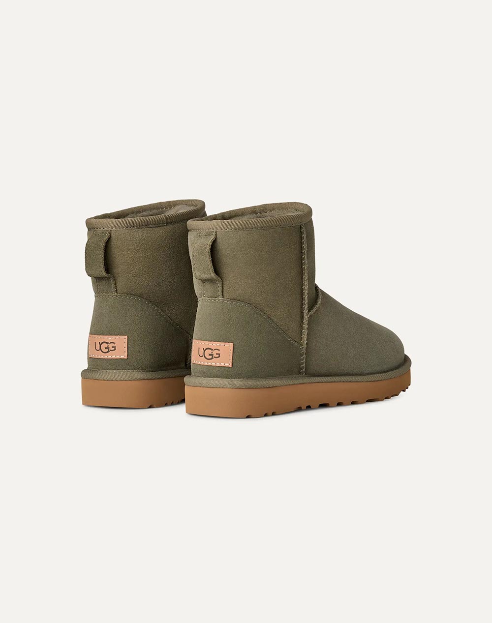 Ugg Classic Mini Ii 1016222-0064 Lightgreen Γυναικεία παπούτσια Μπότες Μποτακια Politikos Shop Πολιτικός