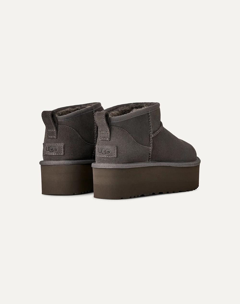 Ugg Classic Ultra Mini Platform 1135092-Chrc Darkslategrey Γυναικεία παπούτσια Μπότες Μποτακια Politikos Shop Πολιτικός