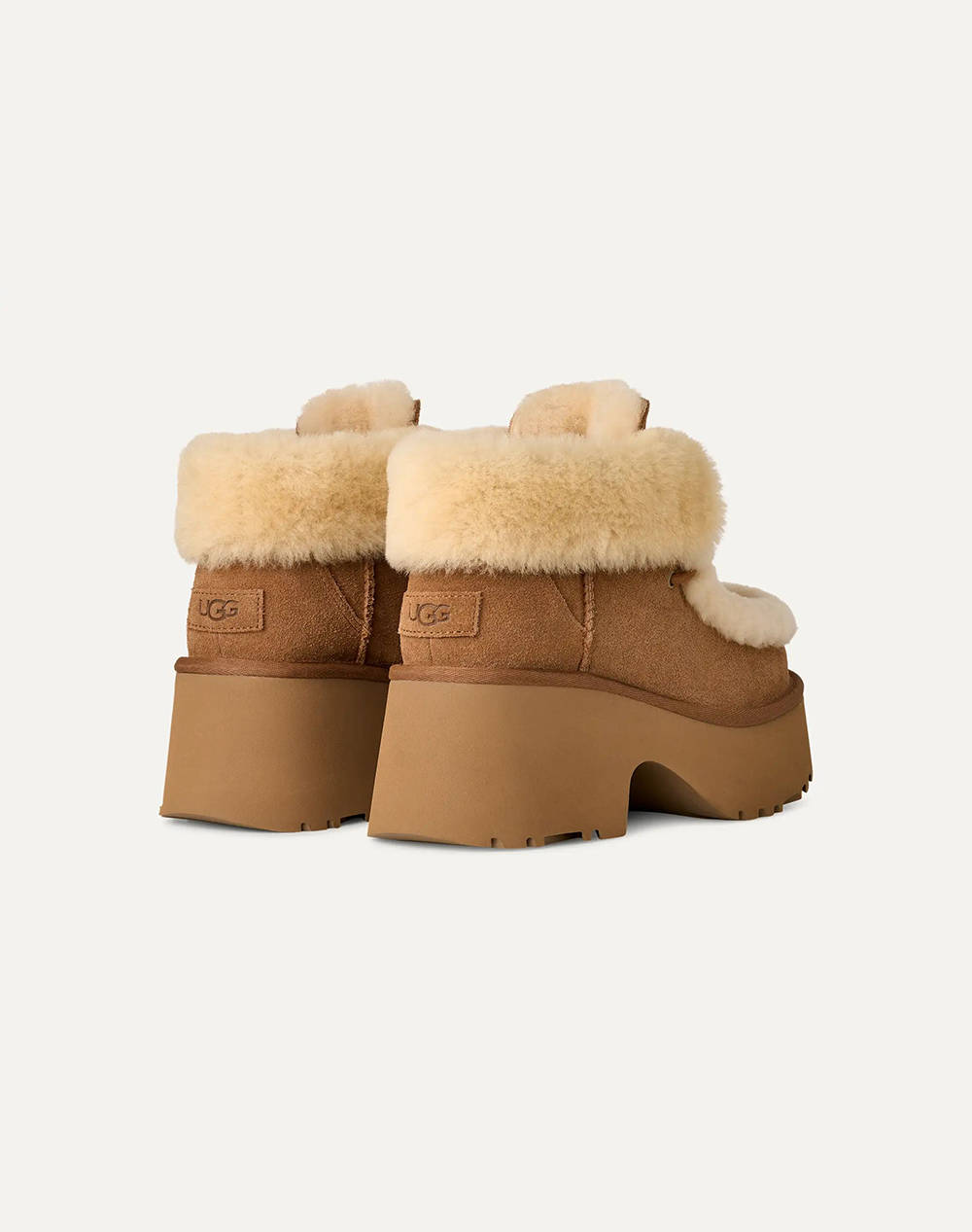 UGG 1171532 New Heights Lace Up ΧΑΜΗΛΗ ΜΠΟΤΑ UGG 1171532-CHE Tan φωτογραφία